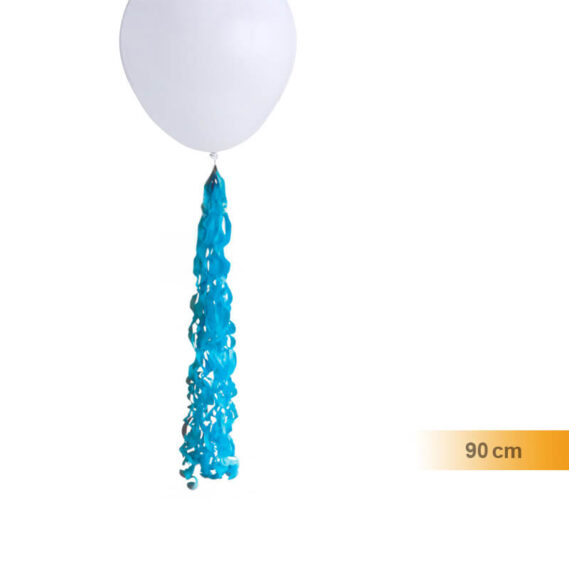 Cauda Balões 90cm Azul